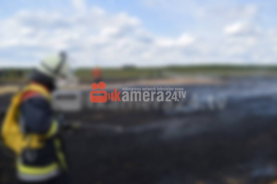 Gewollte "Brandstiftung" durch Feuerwehr - Was tun bei Flächenbrand? (Archivmaterial!)